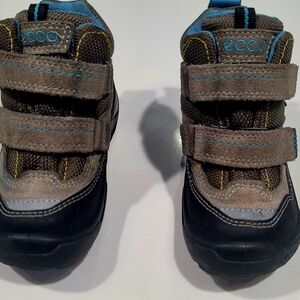 Ecco Kids Sneakers - Black, Gray, and Blue